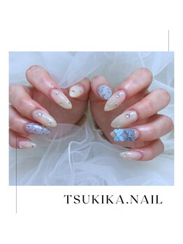 水色レオパード