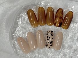 定額６０分/べっこうネイル