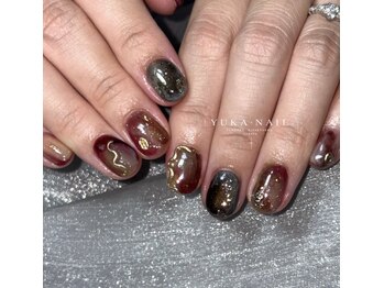 ユカネイル(yuka.nail)の写真/オールジャンルご対応可能◎経験豊富なネイリストによる、お客様へのご提案で素敵なネイルライフを！