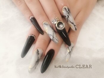 ネイルアンドビューティーサロン クリア(CLEAR)/ロングスカルプネイル