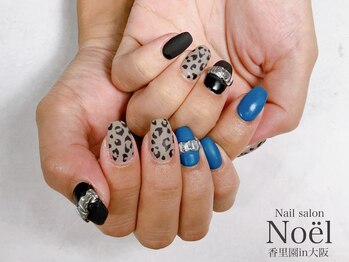 ノエル(Noel)/マットコート×ヒョウ柄