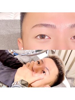 エルメ バイ クイーンズ(herme by QUEENS)/メンズアイブロウスタイリング