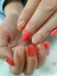 押し花ネイル