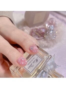 ピンクハルナネイル(pink haruna nail)/桜ネイル