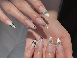 海外風人気ハワイ持ち込みネイル