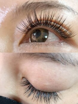 サロンアンドスクール ローズマリー (Salon&School Rosemary)の写真/Lカール導入♪フラットラッシュも◎【まつ毛パーマ¥4,400/眉毛ワックス¥4,400/セット¥8,800/LED¥6,450～】