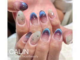 パープルブルーマググラデ