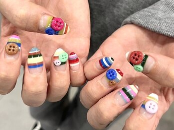 べべ バイ クレオ(bebe by Ｃleo)の写真/再現力に自信◎持ち込みOK！人と被らない凝ったデザインもお任せ【アートコース105分¥12300/85分¥10100】