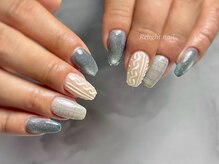 リライトネイル(Relight nail)/うるちゅるマグ×ニットネイル☆