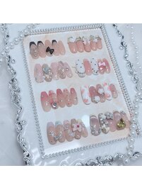 春ネイル さんぷる