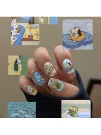 【アニメモチーフネイル】