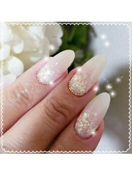 ネイルサロンシャネイル/オパールネイル