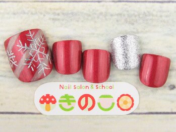 ネイルサロン きのこ/フット選べるデザインMコース