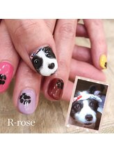 アールローズ(R-rose)/ワンチャン手書きアート￥10670