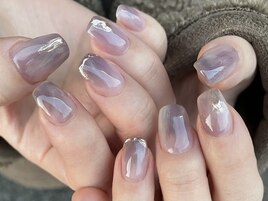 もやもやニュアンスネイル