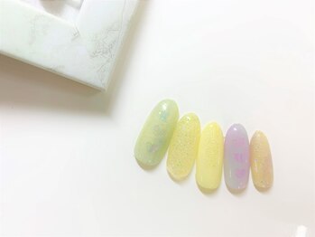 ネイルサロン アミ(Amie)/トレンドカラーのイエロー♪