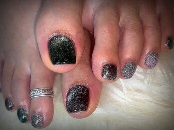 アミュリー ネイル アトリエ(Amury nail atelier)/マグネット フラッシュラメ 大人