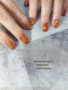 プライベート ネイルサロン マーマ(murmur)/べっ甲ネイル