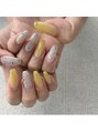 ロジータネイル(Rosita nail)&nbsp;調合したイエローでお肌にピッタリなカラーに◎