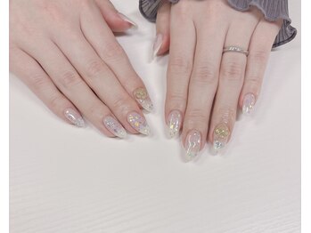 カメレオンネイル/キラキラネイル