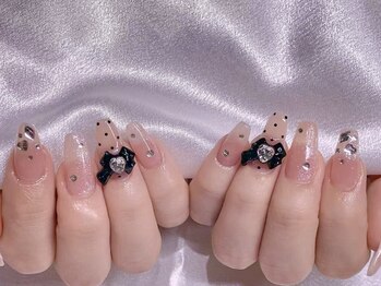 エムズ ネイルサロン(M2)/長さだしワンホンドットネイル