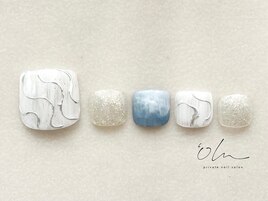 10月フットネイル定額【Nuance】