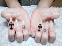 ナナネイル(Nana Nail)/クロム系ロングネイル