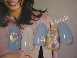 大人シェルネイル