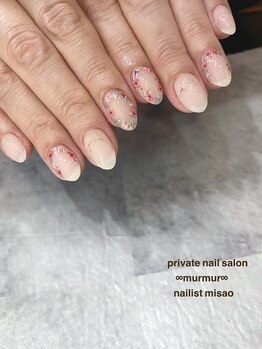 プライベート ネイルサロン マーマ(murmur)/押し花ネイル