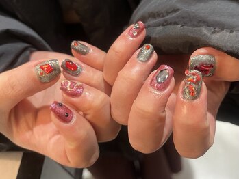 ウタシロイロ/ラメ×パーツ