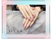 ワイアンドワイ(Y&Y)/ラメグラデーションの長さ出し