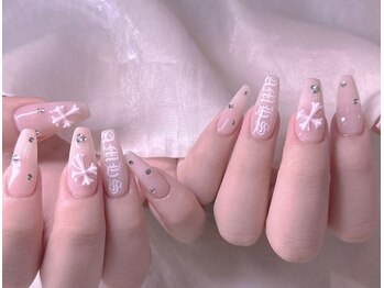 エムズ ネイルサロン(M2)/ピンククロムハーツ