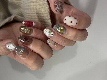 ミラ(milla.)/holiday nail