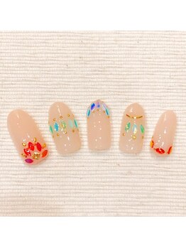 ピンキー(PINKY)/エスニックリーフホロ