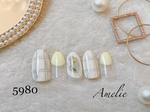 アメリ(Amelie)/春/フラワー/チェック