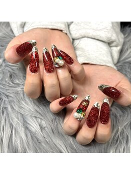 ヴィヴィ(ViVi)/スカルプ10本アート　￥10600