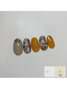 アールディ アイ ネイル(ARDY EYE NAIL)/10月のキャンペーンデザイン