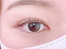 モンカプチーノ(Moncappuccino)/扇型にあげて束感をだす