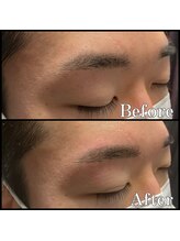 眉毛男子 新宿店/眉毛【 before / after 】