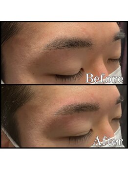 眉毛男子 新宿店/眉毛【 before / after 】