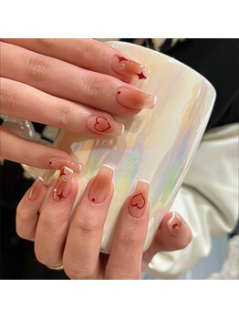 クイーンズビューティーサロン 新宿本店(Queen's beauty salon)/チップ長さだしやり放題