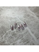 ネイルサロン エーナイン ちとせモール店/定額ネイル　春デザイン