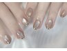 ★美フォルム付き　ミラーorオーロラフレンチ 