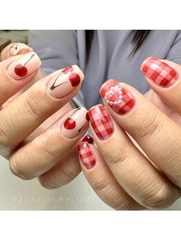 ネイルサロンリルム(ReLUM)/フリーデザインシンプル