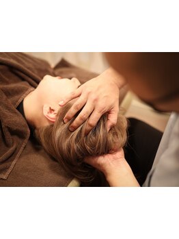 ヘッドスパで癒されたい