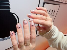 シンプルホログラムネイル