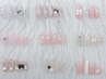【超かわいい!ガーリーネイル定額☆】黒田専用定額☆指名料込み♪