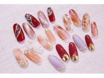 ラルネイル 大宮(Lull. nail)/＊秋冬＊ゴージャス＊