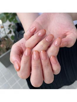 ミントリーフ バイ リート(Mint leaf by Reat)/ピンクミラーフレンチ