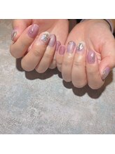 アティックネイルアトリエ(attic nail atelier)/紫陽花ネイル★